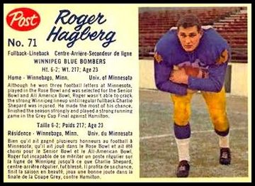 71 Roger Hagberg